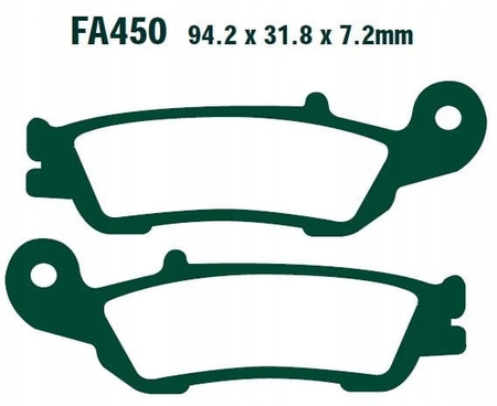 Klocki Hamulcowe EBC FA450TT
