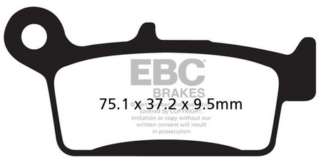 Klocki Hamulcowe EBC SFA233