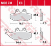 Klocki Hamulcowe TRW MCB734