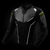 Kurtka tekstylna motocyklowa REBELHORN HIFLOW V BLACK GREY FLUO