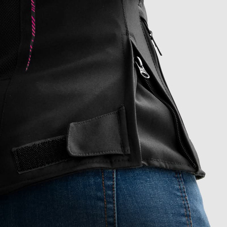 Kurtka Damska Motocyklowa REBELHORN JAX LADY BLACK/PINK