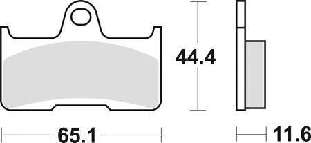Klocki Hamulcowe TRW MCB756SI
