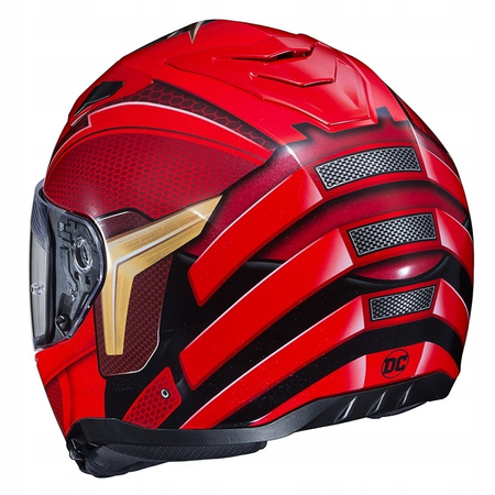HJC KASK INTEGRALNY I70 THE FLASH DC COMICS RED WADA ODPRYSK LAKIERU M