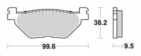 Klocki Hamulcowe SBS 769LS