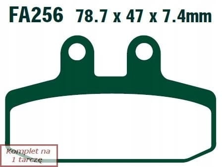 Klocki Hamulcowe EBC FA256