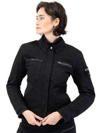 Damska Kurtka Motocyklowa SHIMA GIRO LADY tekstylny czarny