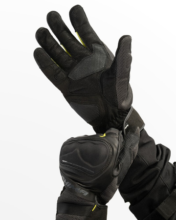 Rękawice Motocyklowe SHIMA HERO MEN czarny żółty