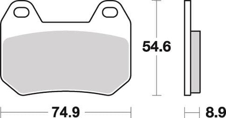 Klocki Hamulcowe SBS 746HF