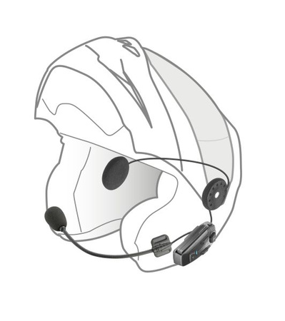 INTERPHONE INTERKOM NA 1 KASK U-COM 8R