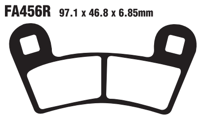 Klocki Hamulcowe EBC FA456R