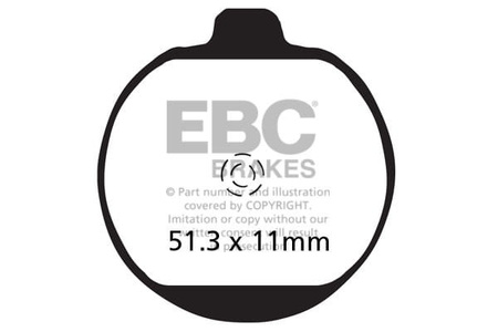 Klocki Hamulcowe EBC FA062