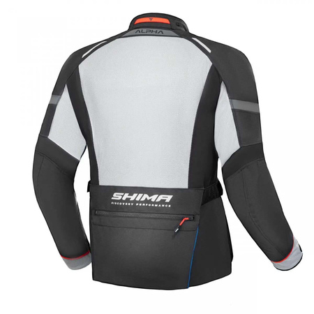 Kurtka Motocyklowa Męska SHIMA ALPHA BLUE
