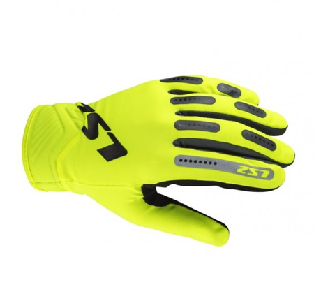 Rękawice Męskie Motocyklowe LS2 BEND YELLOW GREY