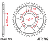 Zębatka Tylna JT JTR702.44
