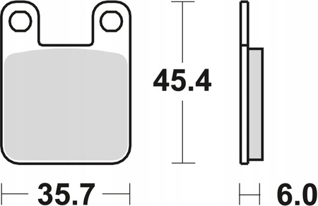 Klocki Hamulcowe TRW MCB535