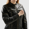Kurtka Skórzana Motocyklowa Damska REBELHORN HUNTER II Vintage brown