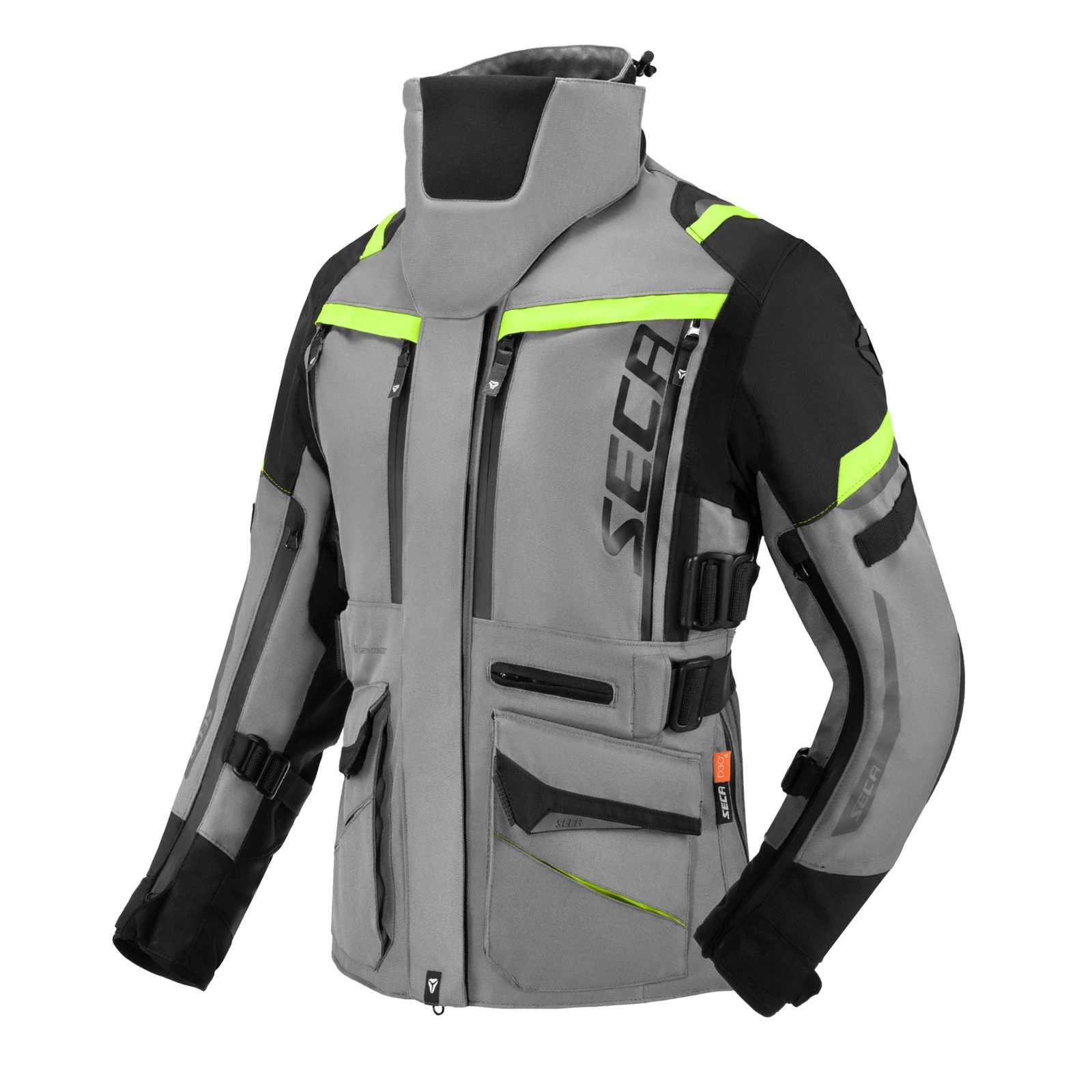 Kurtka Motocyklowa Tekstylna SECA ARRAKIS III LADY Tytanowa