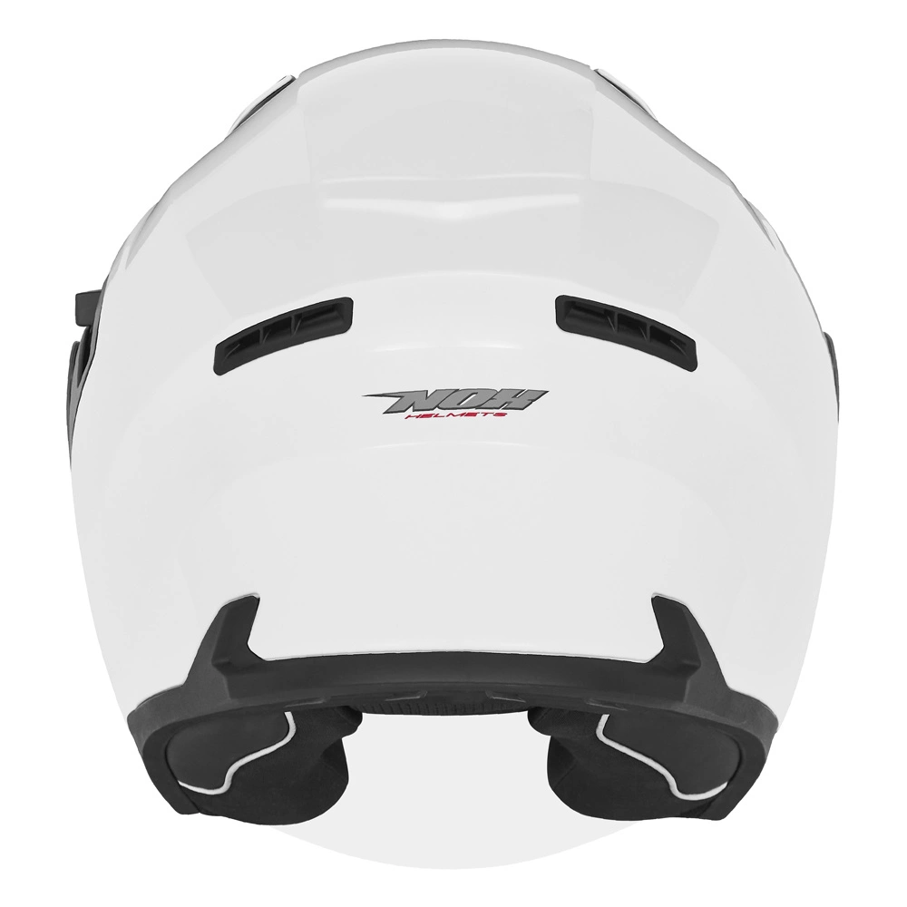 Kask otwarty motocyklowy NOX N130 SOLID Biały