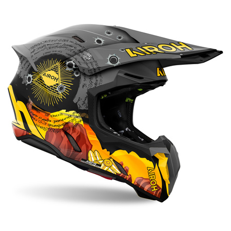 Kask cross AIROH TWIST 3 ADVENTURE MATT