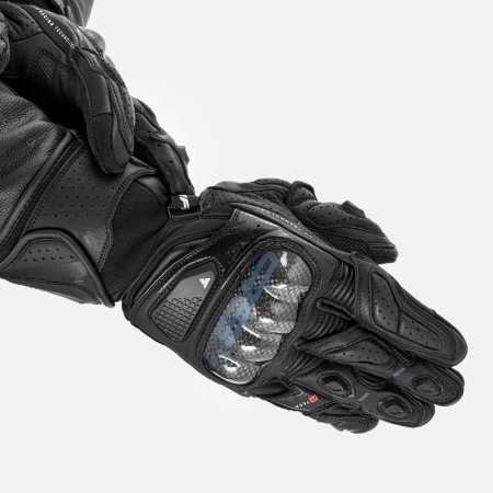 Rękawice Motocyklowe SHIMA RS-3 BLACK czarny