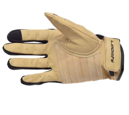 Skórzane Rękawice Motocyklowe Sand Leoshi
