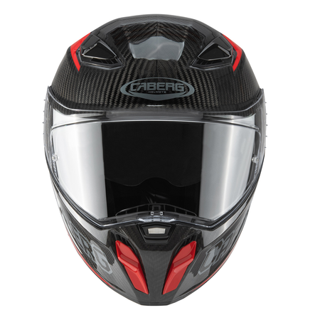 Kask Integralny Motocyklowy CABERG DRIFT EVO II CARBON NOVA BLACK RED