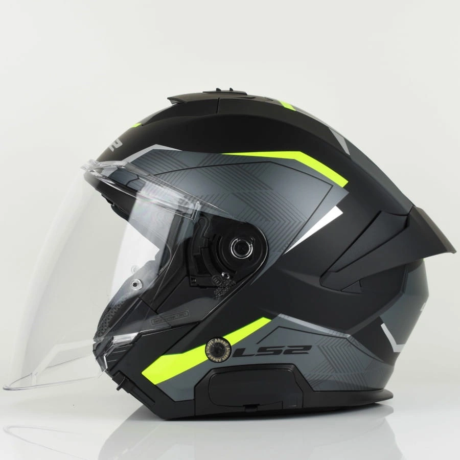 Kask LS2 OF618 VERSO II SOLID Czarno-żółty