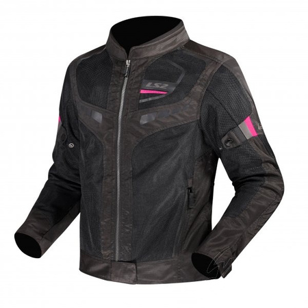 Kurtka Damska Motocyklowa Tekstylna LS2 GARDA AIR LADY BLACK PINK
