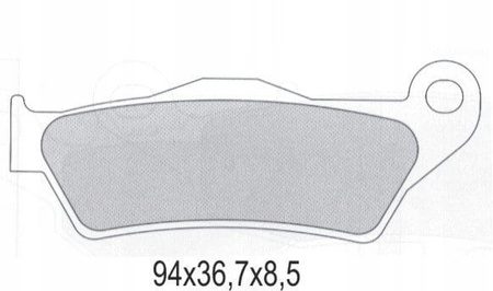 Klocki Hamulcowe Galfer FD186G1371