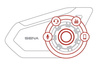 Interkom Motocyklowy Sena 30K Mesh 2.0