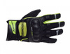 Skórzane Rękawice Black Fluo Yellow Leoshi