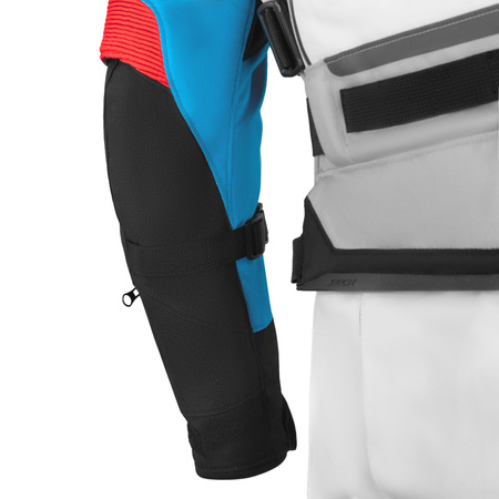 Tekstylna Kurtka Motocyklowa SECA ARRAKIS III LADY GREY BLUE RED