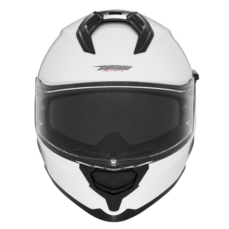 Kask Integralny Motocyklowy NOX N304 SOLID WHITE GLOSS