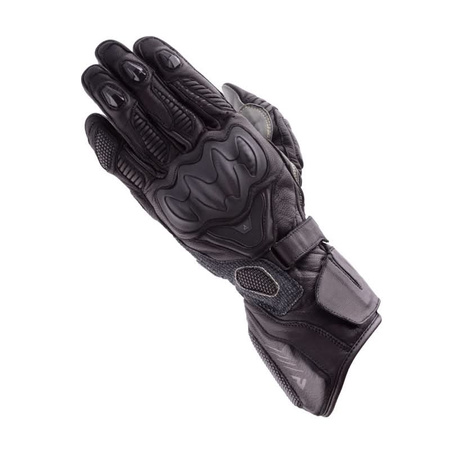 REBELHORN RĘKAWICE SKÓRZANE DAMSKIE REBEL LADY BLACK M