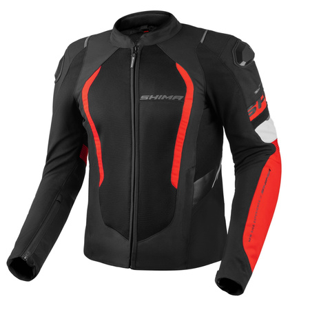 Kurtka Motocyklowa Męska SHIMA MESHPRO 2.0 RED