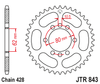 Zębatka Tylna JT JTR843.54