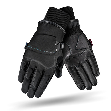Rękawice Motocyklowe Damskie SHIMA OSLO WP BLACK