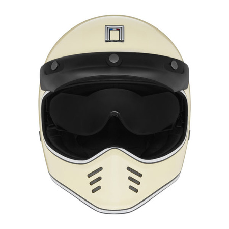Kask Integralny Motocyklowy NOX PREMIUM-72 NP101 CREAM GLOSS