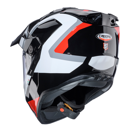 Kask adventure CABERG DUAL TANAMI SCRAM BLACK RED WHITE