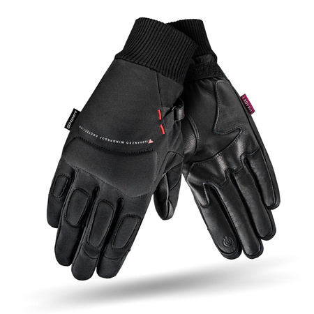 Rękawice Motocyklowe Damskie SHIMA OSLO WIND BLACK