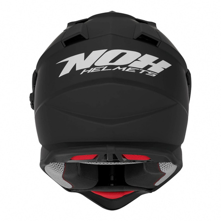 Kask Off-roadowy Motocyklowy NOX DUOSPORT N312 BLACK MATT