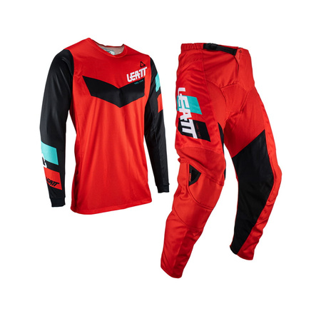 Dziecięcy Komplet Cross LEATT 3.5 MINI Red Black