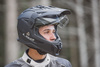 Kask Motocyklowy Adventure LS2 MX702 PIONEER II CRAZY MAT RED czarny czerwony mat