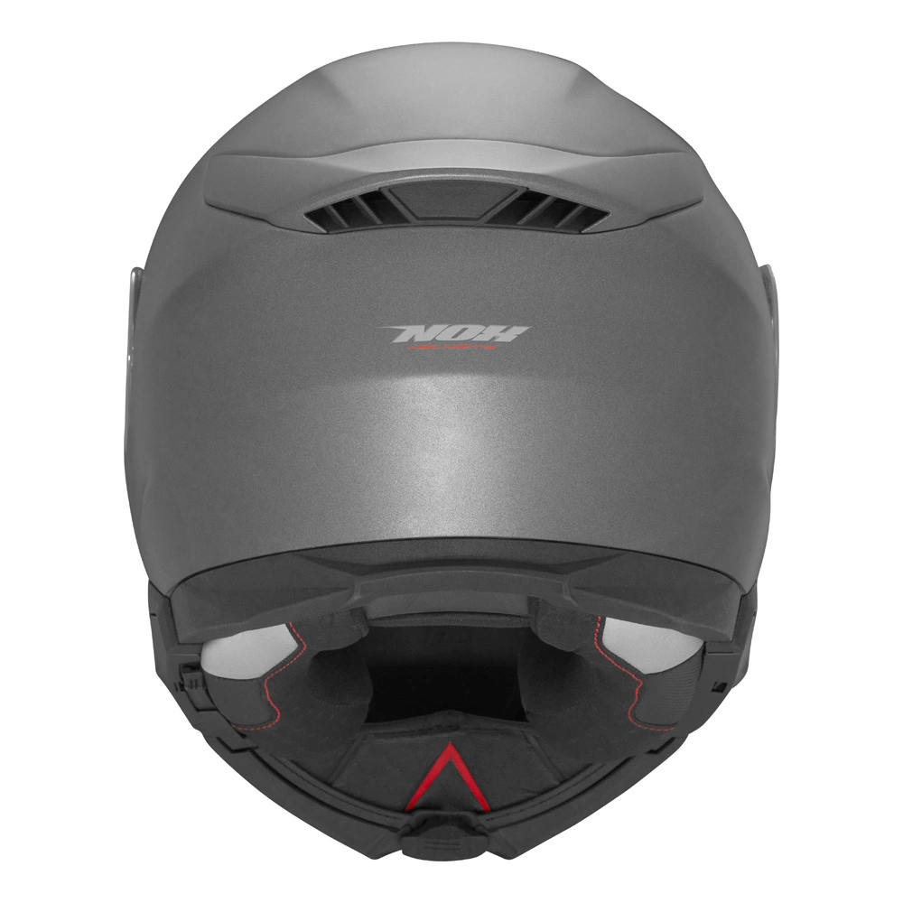 Kask szczękowy motocyklowy FLIP-UP NOX N967 Tytanowy mat