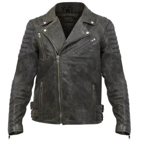 BROGER KURTKA SKÓRZANA OHIO VINTAGE BROWN S