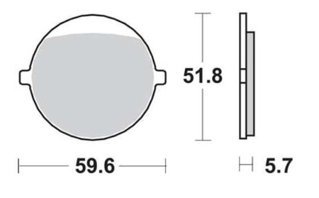 Klocki Hamulcowe TRW MCB676