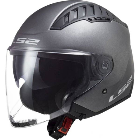 Kask Motocyklowy Otwarty LS2 OF600 COPTER II MATT TITANIUM