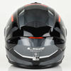Kask Motocyklowy Otwarty LS2 OF618 VERSO II SOLID BLACK RED MATT