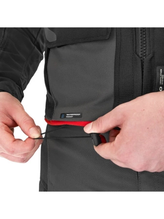 Kurtka Motocyklowa SHIMA DUNE JKT czarny czerwony
