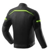 Kurtka tekstylna motocyklowa REBELHORN ECHO BLACK FLUO